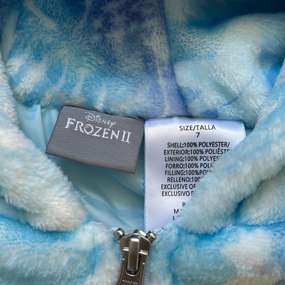 Disney Frozen 2 Elsa Anna plush jacket - Picture 2 of 5